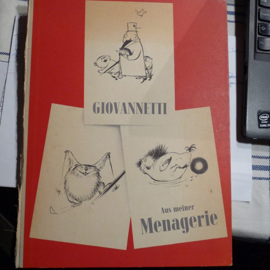 Giovannetti Karikaturist, Aus meiner Menagerie, Nebelspalter Verlag 1951